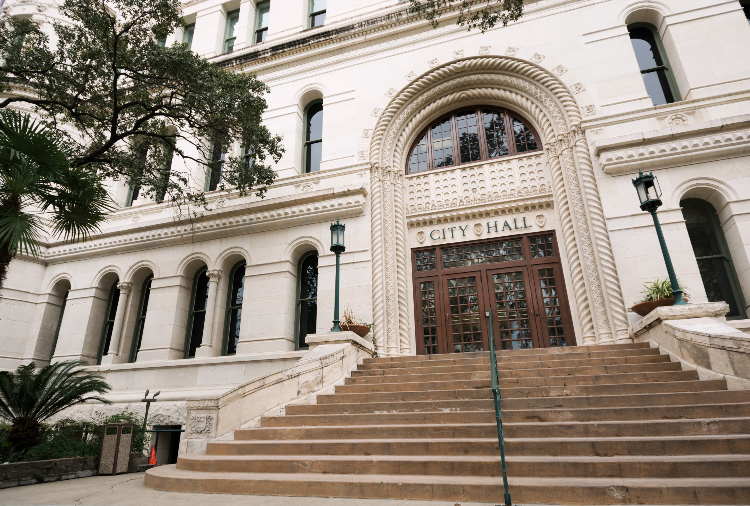 Historic City Hall building in San Antonio, Texas